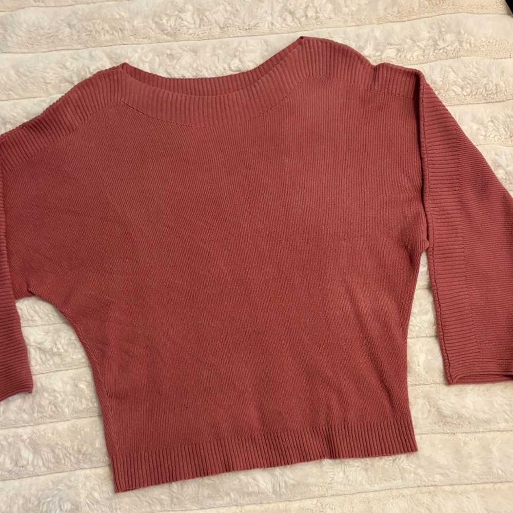 Chic Women's mauve pink Sweater